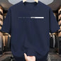 Unisex Summer 100% Cotton Loose Fit Short Sleeve Crew Neck T-Shirt - Lightweight Breathable Casual Tee