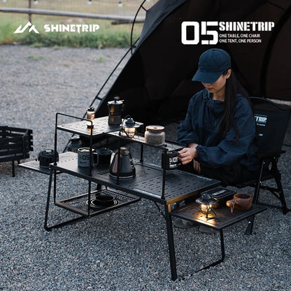 IGT Modular Table Top Plate – Folding Camping & BBQ Table Board, Portable Tactical Accessory