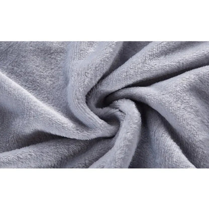 2025 new solid color simple plush blanket multi-functional Farley plush thickened warm blanket