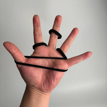 100-Pack Black Seamless Elastic Hair Ties for Women and Girls, No-Damage High Elastic Ponytail Bands
