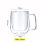 Double-Wall Borosilicate Glass Cups (80-450 ml) Heat-Resistant Insulated Tea, Coffee & Beer Glasses, Single to 6-Pack