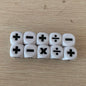 10 PCS Addition and Subtraction Symbol Dice Operation Assistant Props Multiplication and division Dices