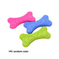 Durable Rubber Bone Chew Toy for Small Dogs - Bite-Resistant Teeth-Cleaning Training Toy