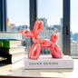 ceramics Balloon Dog Sculpture Home Decor room Decoration Accessories Office Nordic Animal Decorative Sculptures and Figurines