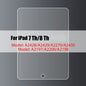 Tempered Glass Screen Protector for iPad — 9H Hardness, Anti-Fingerprint, Bubble-Free, Stylus Compatible — 1-Pack (Fits 11-inch, 10.9-inch, 10.2-inch, 9.7-inch, iPad Air & Mini)