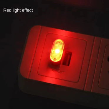 Mini USB LED Ambient Car Interior Light - Portable Neon Decorative Lamp, Universal Plug & Play