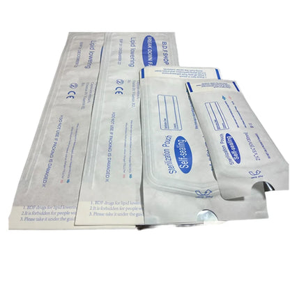 200-Pack Disposable Sterilization Bags for Nail Tools – Medical-Grade Paper & CPP/PET Film