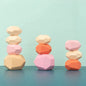 Wooden Sorting Stacking Rocks Montessori Toy