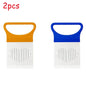 Colorful Onion Slicer & Holder - Stainless Steel Potato Chip Style Vegetable Slicer (1/2/3/4-Pack)