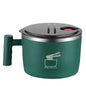 Double-Wall Stainless Steel Instant Noodle Bowl with Lid & Drain – 1L (1000 mL / 33.8 fl oz) Portable Insulated Bowl