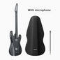 Portable Smart Hybrid Guitar — Pain-Free Silicone Strings, 9 Tone Modes, Built-In Speaker & Mic