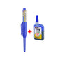 Waterproof Carpenter & Tile Marker Pen 45mm Long Nib — Deep-Hole Woodworking Marker, Black Blue Red (1–6 Pack)