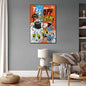 the offspring Anime Video Game Canvas Art Poster and Wall Art Picture Print Modern Family bedroom Decor Posters