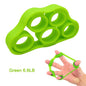5-Finger Silicone Finger Strengthener Ring – Hand Grip & Finger Exerciser for Rehab, Guitar Practice, Stress Relief