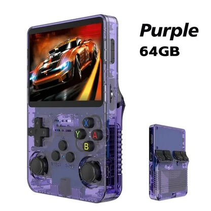 Retro Handheld Game Console 3.5-inch IPS Screen 64GB 15,000 Classic Games Linux Portable