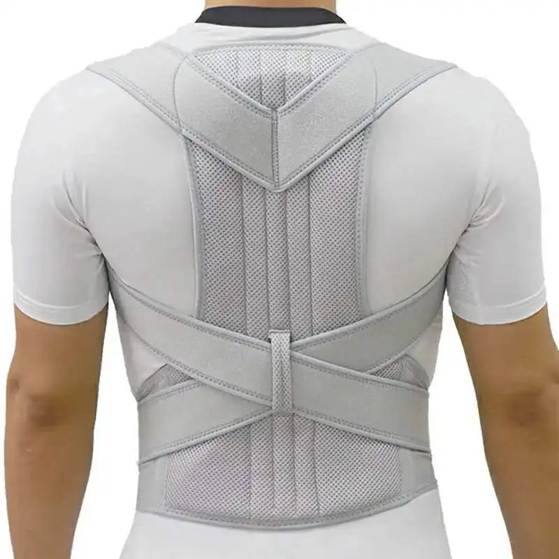 Adjustable Upper Back Posture Corrector – Clavicle & Shoulder Support Brace for Men & Women