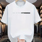 Unisex Summer 100% Cotton Loose Fit Short Sleeve Crew Neck T-Shirt - Lightweight Breathable Casual Tee