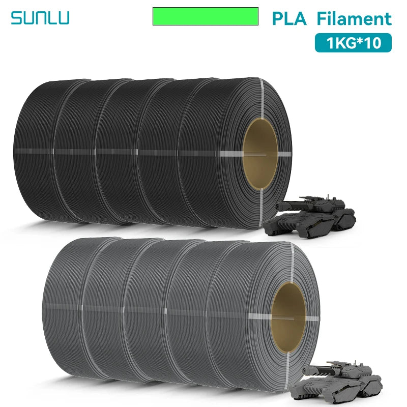SUNLU 1.75 mm PLA, PLA+ & PETG Spool-Free Filament Refill
