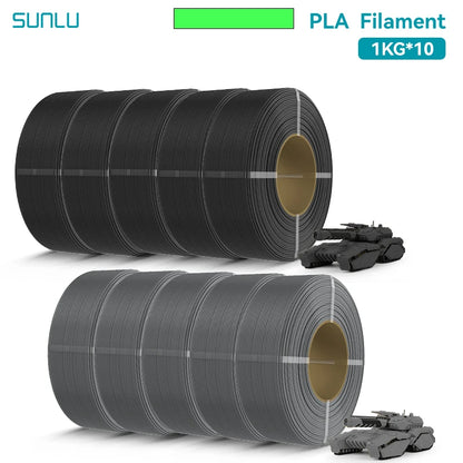 SUNLU 1.75 mm PLA, PLA+ & PETG Spool-Free Filament Refill