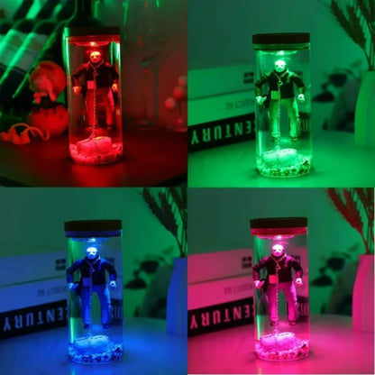 Jason Voorhees Friday 13th Water Lantern Collector Water Lantern Horror Decoration Gift Souvenir Halloween Night Lantern Decor