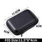 EVA Hard-Shell Earphone Case — Mini Portable Zipper Pouch & Cable Organizer for USB, Chargers, Memory Cards