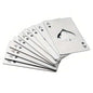 Stainless Steel Playing Card Bottle Opener (Spade Design) – Slim Credit Card Beer & Wine Opener
