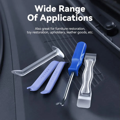 Universal Car Trim Removal Tool Kit – 5-Piece Panel & Door Clip Pry Tools for Auto Interior