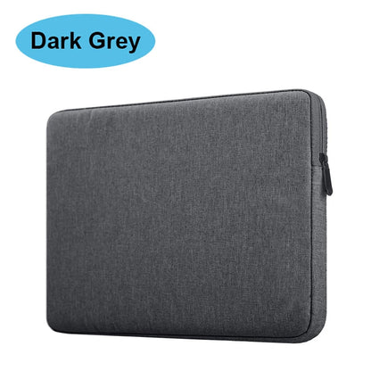 Waterproof Canvas Laptop Sleeve 11–15.6 Inch — Padded Protective Case