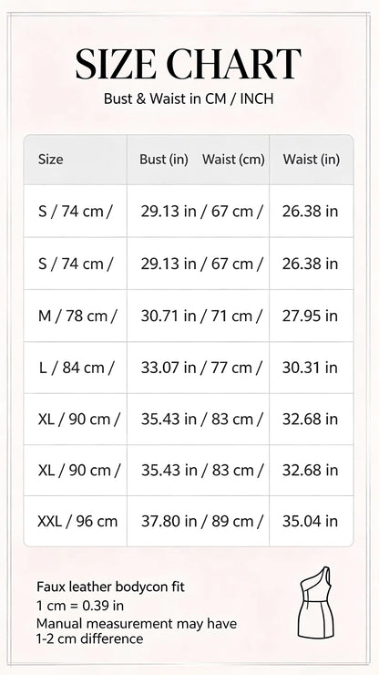 Women’s One-Shoulder Bodycon Midi Dress – Asymmetric Lace-Up Sheath Dress for Party & Evening, Sizes S–XXL