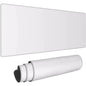 White XL Gaming Desk Mat 900 x 400 mm (35.4 x 15.7 in) Extra-Large Non-Slip Mouse Pad