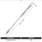 Fishing Line Scissors Keychain - Serrated Stainless Steel Blade, Titanium-Coated Corrosion-Resistant, Blunt Tip (9.5 x 6.27 cm / 3.74 x 2.47 in)