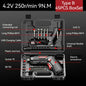 Compact Rechargeable Cordless Screwdriver — 4.2V (3.6V), 6 N·m Torque, 1300mAh, 250 RPM