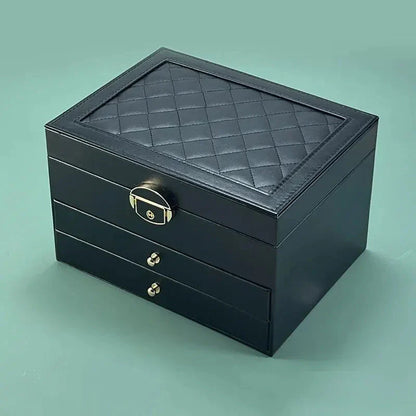 Multi-Layer Drawer Jewelry Box – Earring Organizer
