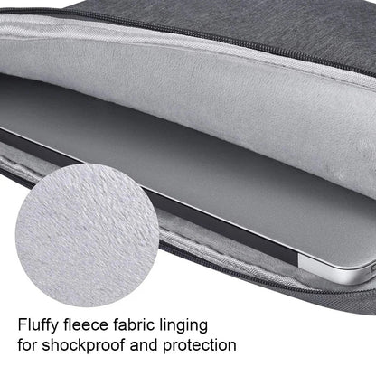 Waterproof Canvas Laptop Sleeve 11–15.6 Inch — Padded Protective Case