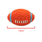 Natural Latex Squeaky Dog Ball – Durable Anti-Bite Interactive Chew Toy for Small to Large Dogs (Chihuahua to Golden Retriever)