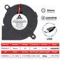 50mm (50x50x15mm) Brushless Dual-Ball Bearing Cooling Fan – 2-Pin/USB, 5V/12V/24V Turbo Blower for 3D Printers & Electronics