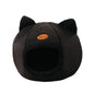 Plush Cat Cave Bed for Cats & Small Dogs – Indoor Pet House Tent with Removable Cushion, M/L/XL (33–39 cm | 13–15 in)