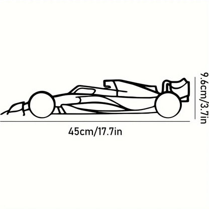 Decorative Hot Border Metal Line Art Designed Specifically for Passionate Automotive Aficionados Looking To Create Wall Displays
