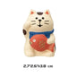 Japanese Style ZAKKA Cat Crafts Small Ornaments for Chinese New Year Snake Year Trend Bonsai Food and Decorative Resin Figurines
