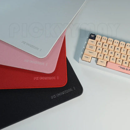 Professional Gaming Mouse Pad – Speed & Control Desk Mat, Anti-Slip Rubber Base, Stitched Edges, Washable