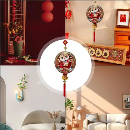 Lunar New Year Snake Hanging Decoration, 80 x 38cm