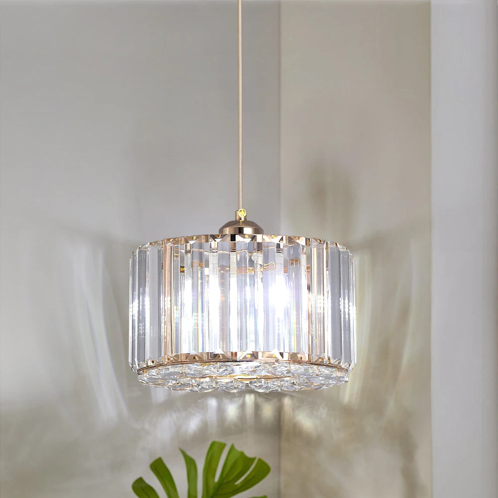 Modern LED Crystal Pendant Light & Ceiling Lamp – Luxury Chandelier for Home Decor