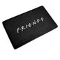 VIKAMA Old Friends Small Fresh Carpet Comfortable Entrance Door Floor Mat Bedroom Entrance Hall Bathroom Doorway Foot Mat
