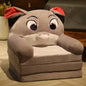 Children's Cartoon Folding Sofa Bed – Princess Toddler Convertible Chair