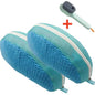 Shoe Washing Machine Bag with Brush Set – Durable Laundry Cleaner (1–4PCS)