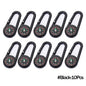 Mini Compass Carabiner Keychain — Camping & Hiking Backpack Buckle Survival Tool