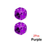 2/8-Pack Aluminum Dice Tire Valve Caps, Universal Wheel Stem Air Valve Covers for Car Truck Motorcycle Bike