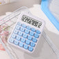 Dual Power 12-Digit Electronic Calculator, Solar & Battery Desktop Calculator for Home, Office, School, Accounting