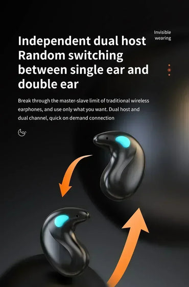 2026new Style X55 Wireless Earphones Headphones Noise Reduction Sport