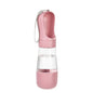 Portable 2-in-1 Dog Water Bottle with Food Container – Travel Pet Water Dispenser for Small to Large Dogs & Cats